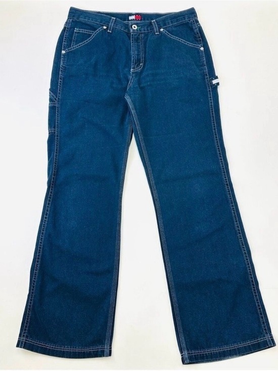Tommy Hilfiger Other - 90s Vintage Hilfiger men denim carpenter jeans Size 32in Inseam 31.5in